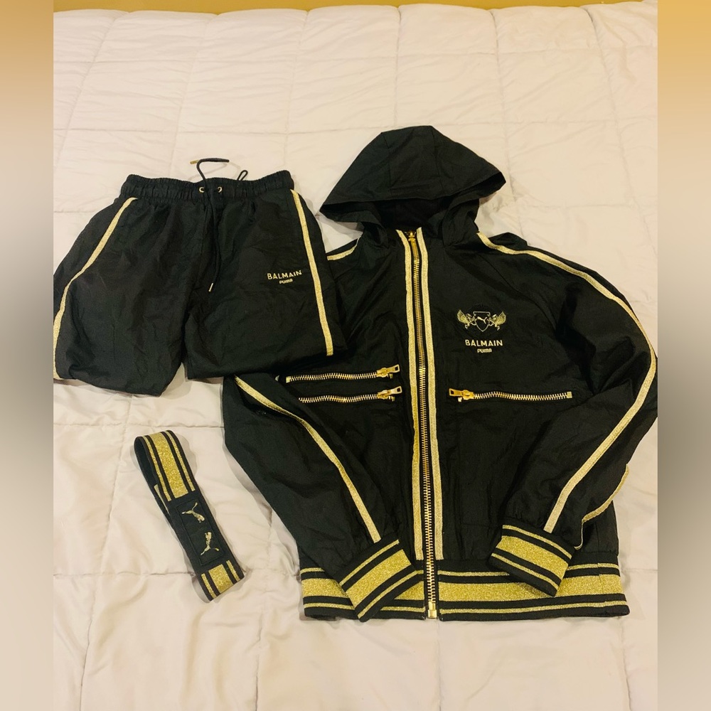 BALMAIN PARIS Puma Cara Delevingne Collaboration Tracksuit set (unisex)